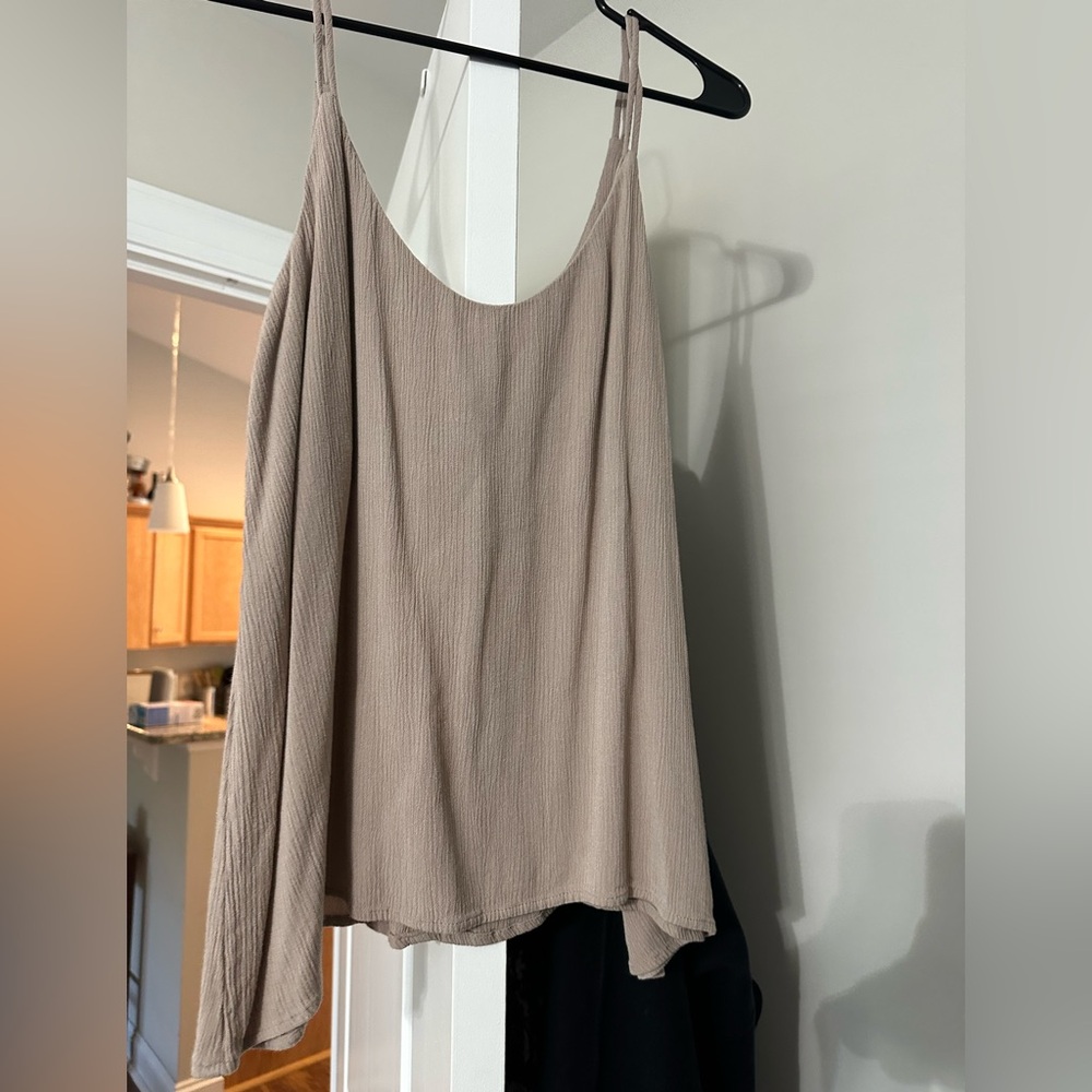 Elegant Tan Women's Top